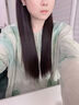 艾詩(shī)摩爾（ASHMORE）霧光夾板負(fù)離子直板夾直發(fā)卷直兩用卷發(fā)棒拉頭發(fā)熨板生日禮物送女男朋友老婆禮盒 AS-MS01 霧光藍(lán) 曬單實(shí)拍圖
