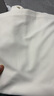 太平鳥(niǎo)男裝 白色短袖t恤男夏重磅工裝戶外寬松口袋體恤潮 白色第一批（闊型） S 曬單實(shí)拍圖