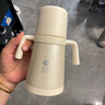 babycare鈦保溫杯保鮮抑菌小月齡寶寶學飲水杯喝奶喝果汁阿爾法鈦300ml 曬單實拍圖