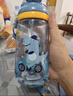 富光兒童tritan塑料杯夏季小學(xué)生男女便攜耐摔吸管杯戶外水杯子500ml 曬單實(shí)拍圖