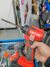 德力西電動(dòng)起子機(jī)無(wú)刷鋰電電動(dòng)起子機(jī)家用電動(dòng)螺絲刀充電式電鉆螺絲批 【敲擊】雙速起子機(jī)一電+禮包 曬單實(shí)拍圖