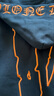 VLONE 大V logo系列 標(biāo)語大LOGO刺繡連帽開衫拉鏈衛(wèi)衣 情侶 黑橙 米黑 VLZH25002黑橙 XL 曬單實(shí)拍圖