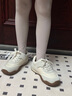 Dickies女童德訓(xùn)鞋2025春秋新款兒童百搭小白鞋學(xué)生時(shí)尚休閑跑步運(yùn)動(dòng)鞋 曬單實(shí)拍圖
