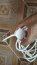 得力（deli）5米16A 3孔3插電源線插座 接線板插排 電動車充電/空調(diào)插頭延長線大功率拖線板18346(5) 曬單實(shí)拍圖