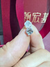 潮宏基PT950鉑金耳釘七夕禮物計(jì)價(jià) 鉑雅四葉草 EEP40000513 一對約1.1g 曬單實(shí)拍圖