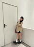波司登25年輕薄羽絨服女短款90絨巴恩風翻領(lǐng)夾克外套B250135334 曬單實拍圖