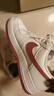 耐克NIKE緩震板鞋女空軍一號 AIR FORCE 1 運動(dòng)鞋 DC9486-105帆白38 曬單實(shí)拍圖