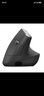 羅技（Logitech）MX Vertical無線藍(lán)牙鼠標(biāo) Lift人體工學(xué)垂直鼠標(biāo) 電腦辦公鼠標(biāo)充電三模鼠標(biāo)Mac 中大手多設(shè)備家用 MX Vertical黑色（帶優(yōu)聯(lián)接收器） 曬單實拍圖