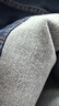 Levi's李維斯冬暖系列男士551Z直筒寬松休閑懷舊復(fù)古保暖牛仔褲 中藍(lán)色 34 (32) 曬單實(shí)拍圖