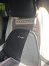 九百汽車(chē)腰靠夏季通風(fēng)透氣冰絲護腰靠墊車(chē)載靠背司機腰枕辦公座椅腰墊 【頭枕+腰靠】冰絲款-黑色1套 曬單實(shí)拍圖