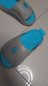 兒童小鯊魚(yú)防滑耐磨夏季新款涼拖鞋寶寶居家戶(hù)外沙灘鞋 灰色 35 內長(cháng)約22.5 曬單實(shí)拍圖