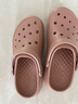 斯凱奇（SKECHERS）洞洞鞋女士夏季外穿包頭泡泡鞋厚底透氣軟底涼拖鞋休閑鞋111514 曬單實(shí)拍圖