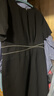 愛特愛（EITIE）優(yōu)雅女裝通勤收腰顯瘦2025夏季新款一步裙極簡(jiǎn)純色連衣裙B2507676 極簡(jiǎn)黑20 L (165) 曬單實(shí)拍圖