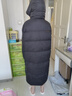 鴨鴨（YAYA）奢金羽絨服男女同款冬季極寒長(zhǎng)款情侶款過(guò)膝加厚保暖外套 曬單實(shí)拍圖