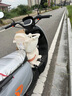 酷改（Coolchange）電動(dòng)車兒童座椅前置可儲(chǔ)物式電瓶車寶寶坐椅通用電車小孩安全坐凳 絲絨摩卡【護(hù)欄款】儲(chǔ)物+滑步車 曬單實(shí)拍圖