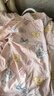 南極人兒童睡衣女童AAA抑菌純棉睡衣小女孩春夏季家居服套裝粉色兔子160 曬單實(shí)拍圖