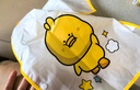 牧萌兒童雨衣男童女童防水全身雨披幼兒園小學(xué)生雨具 黃色小黃鴨 M 曬單實(shí)拍圖