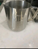 CLITON 咖啡拉花杯尖嘴拉花缸加厚304不銹鋼打奶泡杯 帶刻度350ML拉花杯 曬單實拍圖