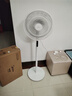 美的（Midea）【颶風(fēng)節(jié)能】七葉柔風(fēng)立式電風(fēng)扇/家用輕音落地扇/臺式小型風(fēng)扇/大風(fēng)力遙控定時(shí)搖頭風(fēng)扇 SAH35BSJ 曬單實(shí)拍圖