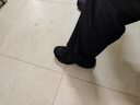 雅格納品牌男鞋夏季新款網(wǎng)面鞋男透氣運動休閑鞋厚底老爹鞋男增高鞋子男 黑色 41 （標準皮鞋碼） 曬單實拍圖