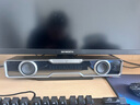漫步者花再Halo SoundBar桌面音響音箱家用臺式電腦游戲音響長條有線音箱藍(lán)牙5.4RGB燈效 破界黑 曬單實(shí)拍圖