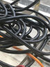 100米國標2芯防凍電線軟線1.5 2.5 4 6平方阻燃電纜線護套電源線 國標黑2芯2.5平方足50米送工具 曬單實拍圖