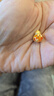 周大生（CHOW TAI SENG）黃金轉(zhuǎn)運(yùn)珠手鏈足金葫蘆串珠3D硬金琺瑯轉(zhuǎn)運(yùn)珠生日禮物送女友 金桂福祿轉(zhuǎn)運(yùn)珠-【單轉(zhuǎn)運(yùn)珠-不配繩】 1.10g 曬單實(shí)拍圖