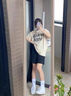 ARTFULMOM英國(guó)孕婦短褲夏季薄款外穿2025不勒肚子大碼牛仔褲五分褲孕婦裝 深藍(lán)色 L 曬單實(shí)拍圖