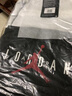 Jordan耐克AJ喬丹雙肩學(xué)生書包 大容量戶外通勤 男女通用  黑白拼接 曬單實(shí)拍圖
