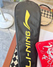 李寧（LI-NING）羽毛球拍雷霆小鋼炮黑色全碳素專業(yè)進(jìn)攻型單拍5U已拉線AYPT307-5 曬單實(shí)拍圖