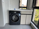 西門子10公斤大容量家用全自動(dòng)滾筒洗衣機(jī)IQ300系列智能除漬快洗大件洗專業(yè)護(hù)衣強(qiáng)效除螨防過 WB25GLU10W 羊毛洗湖蘊(yùn)藍(lán) 曬單實(shí)拍圖