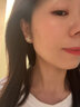 Jay仿貓眼石四葉草耳釘女耳飾耳環(huán)耳夾無耳洞送女友七夕情人節(jié)禮物 耳釘款 曬單實拍圖