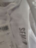 森馬（Semir）短袖T恤男修身純色內(nèi)搭純棉2025夏季V領(lǐng)白t百搭上衣109325100102 曬單實(shí)拍圖