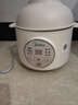美的（Midea）電燉鍋1-2人電燉盅隔水燉鍋家用燕窩燉盅陶瓷燉湯盅電燉鍋嬰兒輔食小燉鍋煲湯電燉鍋電砂鍋煲湯鍋 1L 【1L=3碗 防燙把手】DZE1066 曬單實(shí)拍圖