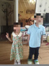 ASK JUNIOR【森系】嬰幼裙子25夏季兒童娃娃領(lǐng)無袖背心裙女童草莓寶寶連衣裙 草莓花色 90 曬單實拍圖
