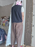 KOLON SPORT/可隆多口袋馬夾 男子戶外運動網(wǎng)眼拼接外套無袖上衣 LHVT5MTK25-BK 黑色 XL 180/100A 曬單實拍圖