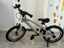 KinderKraftKK兒童自行車4-6-12歲學(xué)生單車青少年男女孩禮物山地車幻影16寸銀 曬單實拍圖