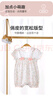 優(yōu)奇女寶寶連體衣嬰兒短袖夏季薄款新生幼兒裙子甜美可愛(ài)碎花哈衣夏裝 曬單實(shí)拍圖