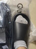【王牌單品 情侶菱格紋拖鞋】厚底拖鞋女室內(nèi)家居款浴室涼拖鞋男 黑色 42-43 曬單實(shí)拍圖