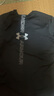 安德瑪（Under Armour）男童速干T恤夏季短袖男大童白色運動(dòng)上衣21111201 黑色 170cm  曬單實(shí)拍圖