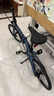 大行（DAHON）D9折疊自行車20英寸9速鋁合金車架男女運動碟剎款折疊車ECA093 消光蘭 曬單實拍圖