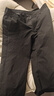 京東京造褲子男薄款冰絲休閑褲男士直筒寬松商務(wù)運(yùn)動(dòng)長(zhǎng)褲黑色 33 曬單實(shí)拍圖