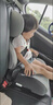 怡戈（Ekobebe）兒童安全座椅增高墊3-12歲大童車載汽車便攜式坐墊簡(jiǎn)易008X耀石灰 曬單實(shí)拍圖