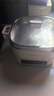 摩飛電器（Morphyrichards）電蒸鍋多功能鍋 家用IH桑拿電火鍋電煮鍋 6L大容量燉蒸煮一體可預(yù)約定時不銹鋼蒸屜蒸燉鍋MR8901白 曬單實拍圖