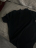 續(xù)點(diǎn) 短袖t恤男圓領(lǐng)夏修身健身緊身運(yùn)動(dòng)韓版休閑棉質(zhì)純色打底彈力汗衫 白色+黑色 2XL 碼140-152斤左右修身版型 曬單實(shí)拍圖