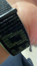 藍猩先生適用蘋(píng)果手表表帶apple watchs10/s9/se/ultra2尼龍編織表帶iwatchs8/s7/s6/s5/s4手表帶  黑綠灰 曬單實(shí)拍圖
