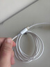 ANKER安克充電套裝30W控溫快充套裝1.8m C口充電頭+100W編織線 適用iPhone15/華為/榮耀 白色 曬單實(shí)拍圖