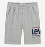 Levi's 李維斯童裝男童短褲2025夏季新款涼感面料彈力舒適兒童運動(dòng)褲子 花紗灰 150 /63 【建議身高140-152cm】 曬單實(shí)拍圖