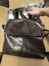 CHARLES&KEITH25秋新品大容量復古通勤繩結(jié)雙肩背包七夕禮物CK2-60671790 Distressed Coffee咖啡色 M 曬單實拍圖