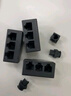 萬級（OFNPFTTH）電話分線器一分三RJ11語音電話直通頭延長器 1分3電話線分線盒連接器 1個裝1-11721 曬單實拍圖